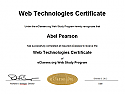 Web Technologies Certificate